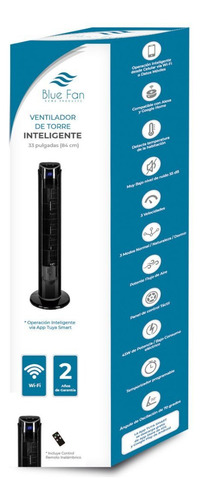 Ventilador Wifi De Torre Inteligente Smart Digital 33''