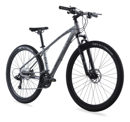 Bicicleta Benotto Montaña Fs-950 R29 27v Aluminio Color Gris Claro