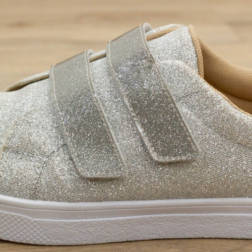 Tênis Moda Menina Velcro N.35 Seminovo - Kitcolt Leather