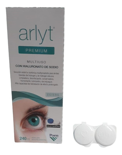 Solución Para Lentes De Contacto Arlyt Premium + Estuche