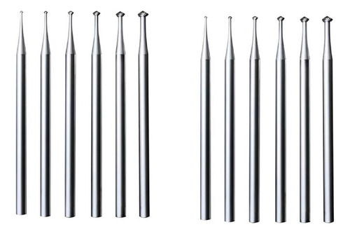 12pcs 90º Burr Set - 3/32inch Shank Jewelry Making Setting B