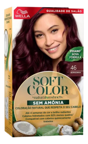 Coloraçao Soft Color 46 Borgonha