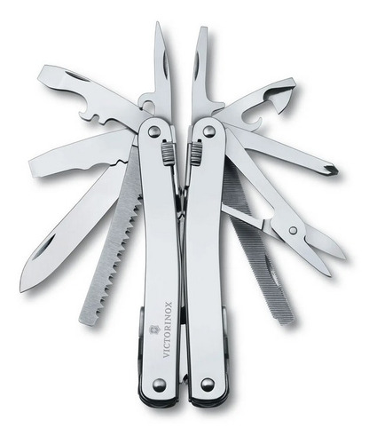 Imagen 3 de 8 de Multiherramienta Swiss Tool Spirit X Plateada Victorinox