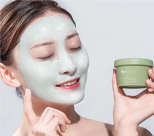 Mascarilla Te Verde Barro Para Cara Facial