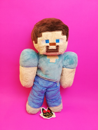 Minecraft Peluche Steve 33cm 