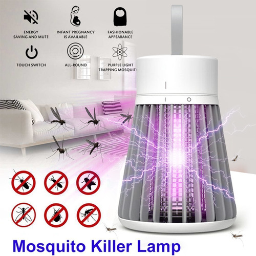 Armadilha Eletrônica Led Uv Mata Mosquito Pernilongo Insetos