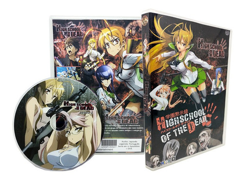 Box Dvd Ikkitousen + Overflow + Prison S + Elfen Lied + 5