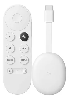 Google Chromecast 4 Hd Tv Controle Voz Original Lançamento