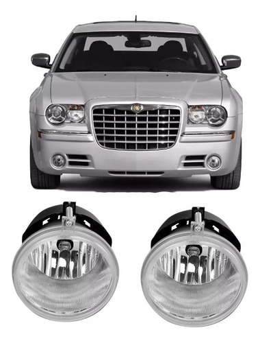 Farol De Milha Chrysler 300c 2005 2006 2007 2008 Novo Par