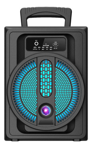 Caixa De Som Bluetooth Portátil Sem Fio De 8 Polegadas