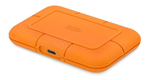 Ssd Externo Rugged Lacie 4 Tb Usb-c Sthr4000800 Cor Laranja