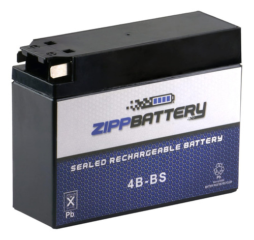 Zipp Battery 4b-bs - Batería De Repuesto Sin Mantenimiento P