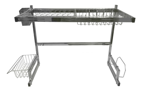 Secaplatos Escurridor Rack Sobre Bacha Metalico Premium