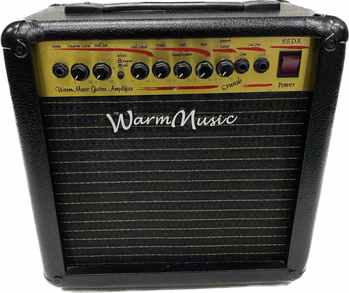 Amplificador Warm Music 108 Dr Guitarra Raridade Mostruario
