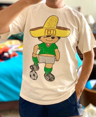 Jersey México 70 Naco Juanito 70 Playera Selección Nacional (Usado)