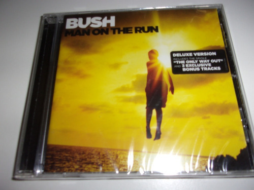 Cd Bush Man On The Run Deluxe Bonus Nuevo Europe L50 