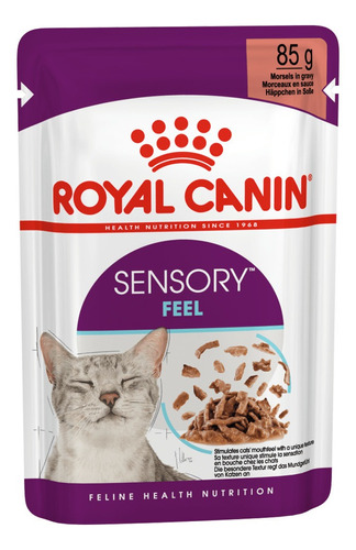 Pouch Royal Canin Sensory Feel Para Gato 85gr
