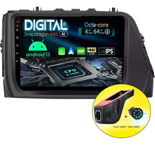 Radio Pantalla Android Hyundai Verna