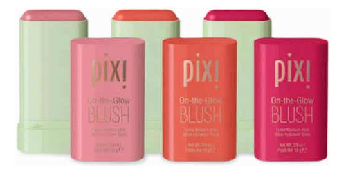 Maquillaje Rubor Pixi Tres Tonos Original