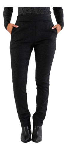 Conjunto De Metalina Glow, Blazer Abierto +babucha T M A 2xl
