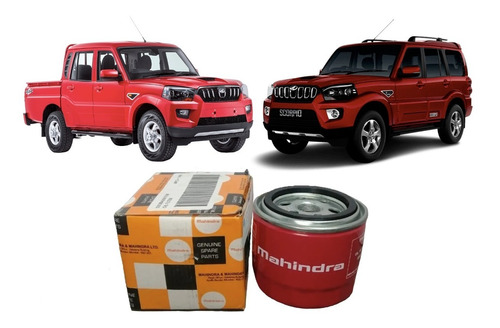 Filtro Aceite Mahindra New Scorpio Pick Up 2.2 2018 Al 2022