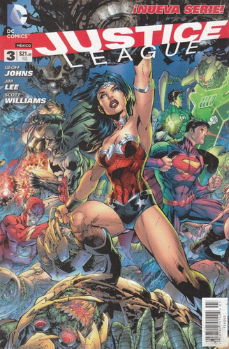 Comic Dc New 52 Justice League # 3 Editorial Televisa