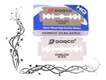 Comprar 10 Navajas Para Afeitado Azul Doble Filo Afeitar Dorco