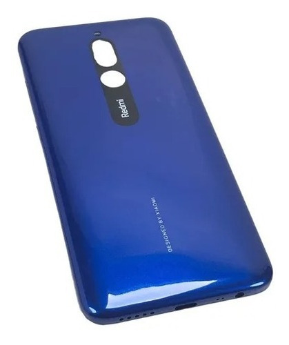 Tapa Trasera Xiaomi Redmi 8 Azul + Botones Tienda Chacao