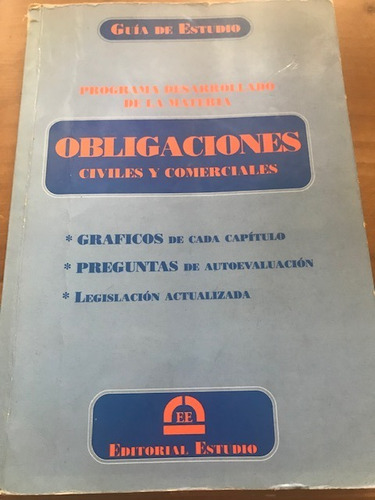 Guía De Estudios - Obligaciones Civiles Y Comerciales