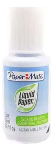 Corrector Liquido Pincel Paper Mater