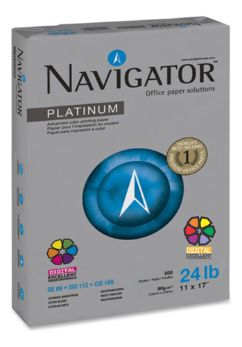 Navigator Bond Digital Tam. Carta 90 Grs. 1000 Hojas      