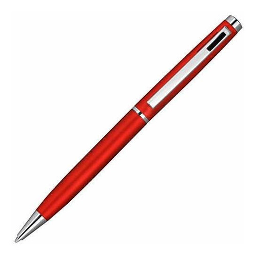 Bolígrafo - Lanier 4g Ballpoint Pen - Shinny Chrome Ring & P