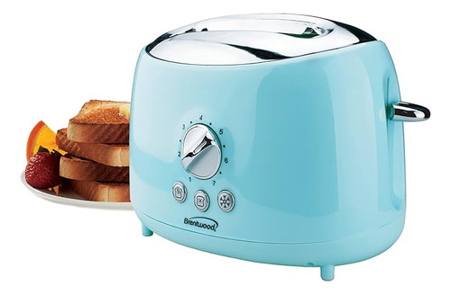 Appliances Cool Touch Tostadora Retro 2 Rebanadas Con Ranura