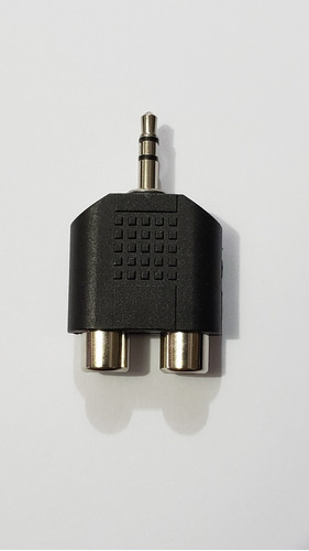 Conector Tipo Y 2 Jack Rca A 1 Plug 3.5
