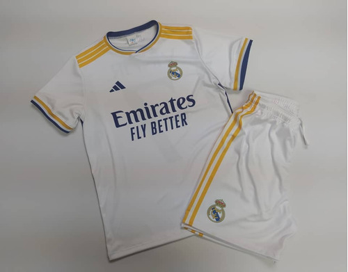 Conjunto Futbol Hombre Mujer Real Madrid Belligham Vini Jr