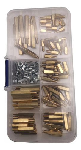 Kit De 120pcs De Tornillos Y Separadores Hexagonales M3
