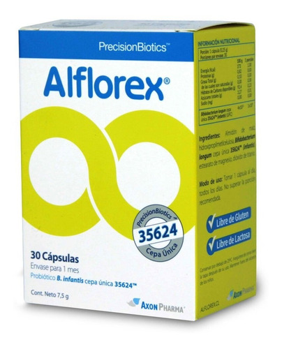 Alflorex Probioticos X30 Capsulas (bifidobacterium Infantis) Sabor N/A
