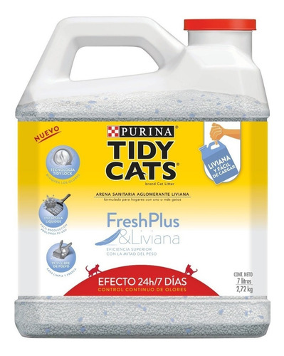 Purina Tidy Cats Piedritas Aglomerantes 2,72 Kg Tp#