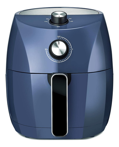 Crux 3.7qt Manual Air Fryer, Faster Pre-heat, No-oil Frying,