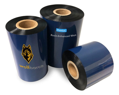 Cinta De Transferencia Térmica Wolfbarco Enhanced Resin-enha