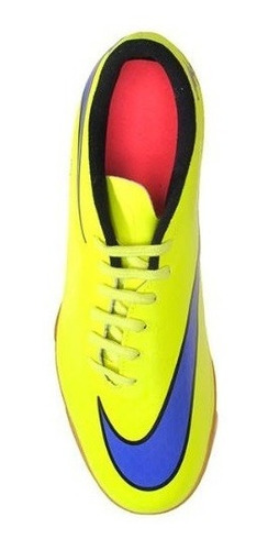 Tênis Masculino Nike 599810-758 Hypervenom Phade Ic Amarelo