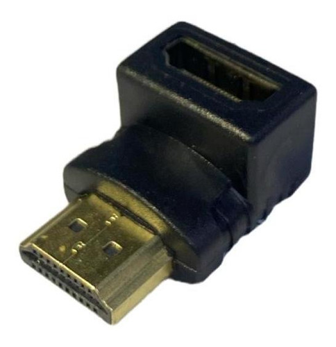 Conector Adaptador Plug Entrada Hdmi 90º Graus Curva