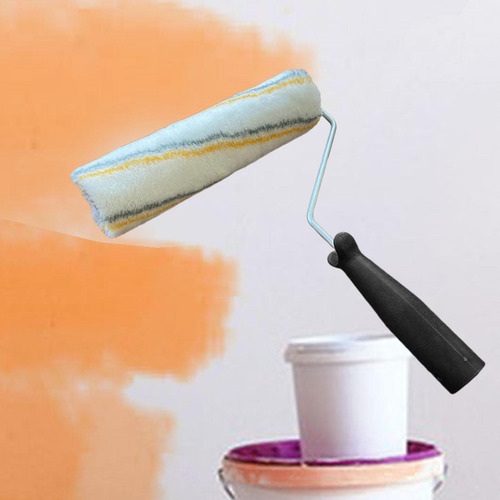 Herramienta De Pintura De Pared Con Fibra Mezclada Gris