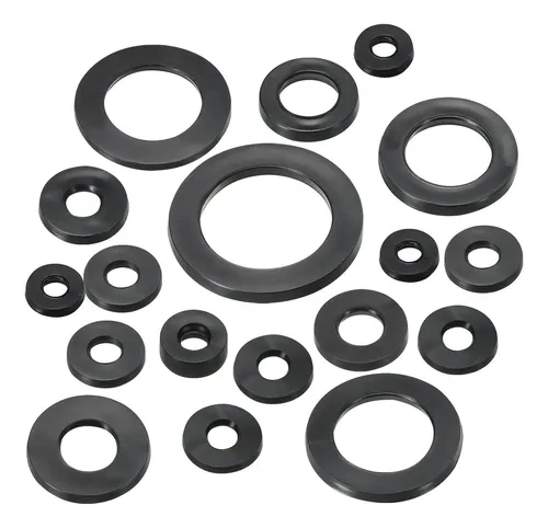 20 Arandelas Planas De Goma M8 De 8 Mm De Diámetro Interior