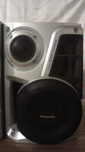 Minicomponente Panasonic Sa-ak44 Plata