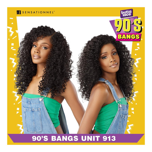 Sensationnel Butta Lace 90sbangs Wigs Unidad 913 Part Sin (2