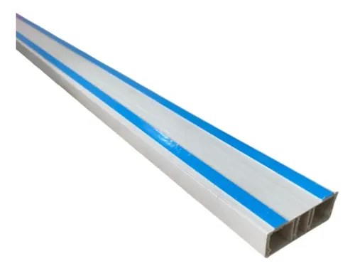 Kit 6mts Canaleta 3 Divisórias 50x20 Cabos Dupla Face Branco