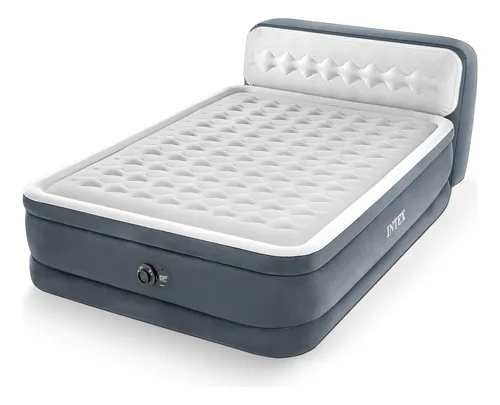 Intex 64447ed Dura-beam Deluxe Ultra Plush Air Mattress W...