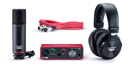 Focusrite Scarlett Solo Studio 3ra Generacion 