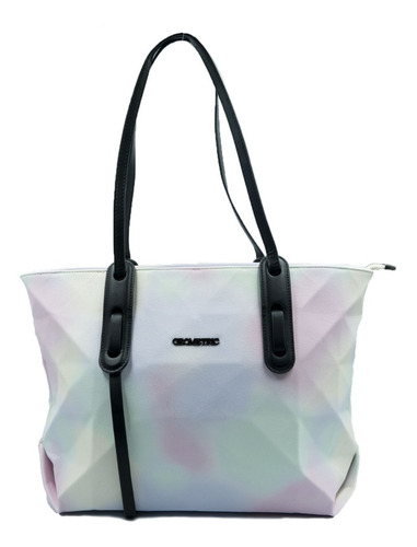 Cartera Geometric Diamond Rainbow